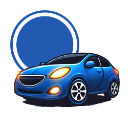 Blu-Moon Driving Logo
